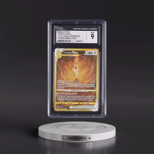 2023 Crown Zenith #GG70/GG70 Arceus VSTAR - Galarian Gallery Holo (CGC 9 MINT)