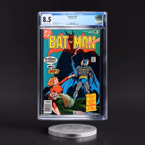 Batman #301 CGC 8.5 Off-white to White Pages (DC Comics, 7/78) - Universal