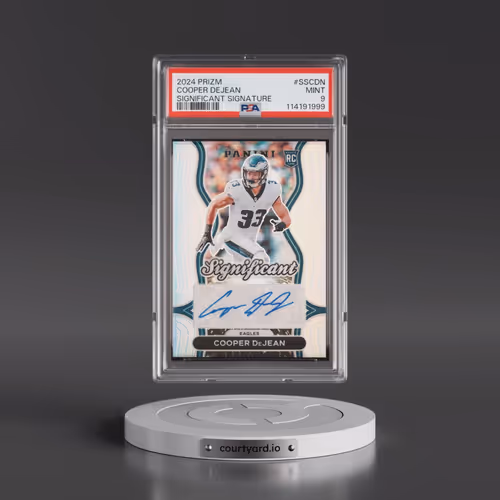2024 Panini Prizm Significant Signatures #SSCDN Cooper Dejean (PSA 9 MINT)