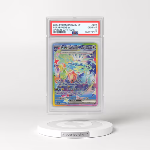 2024 Pokémon Sv8a-Terastal Fest EX #226 Terapagos EX - Holo Special Art Rare (PSA 10 GEM MINT)