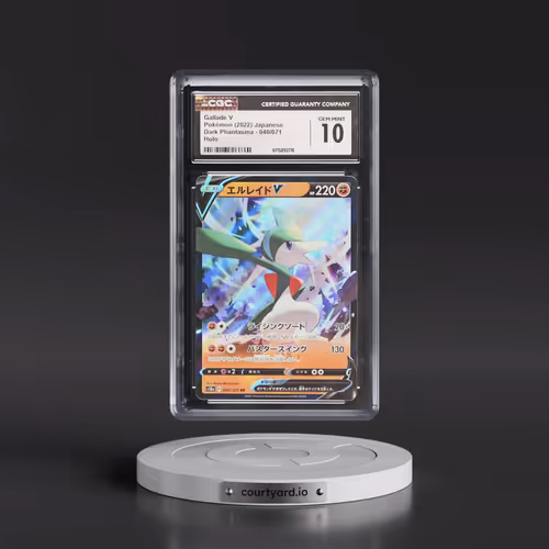2021 Dark Phantasma #040/071 Gallade V - Holo (CGC 10 GEM MINT)