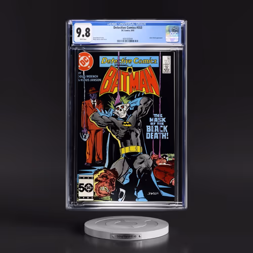 Detective Comics #553 CGC 9.8 White Pages (DC Comics, 8/85) - Universal