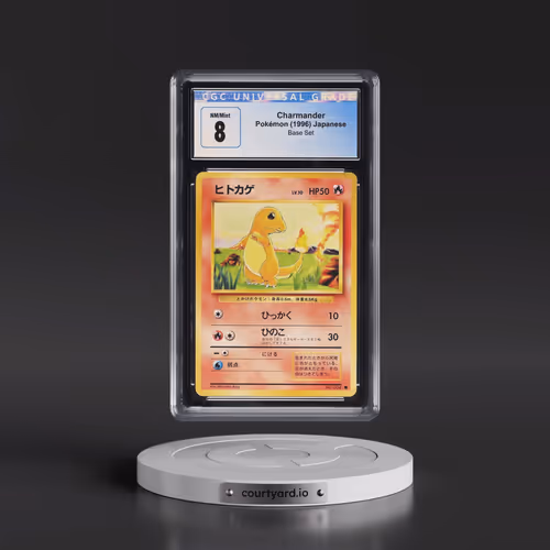 1996 Base Set Charmander (CGC 8 NM-MT)