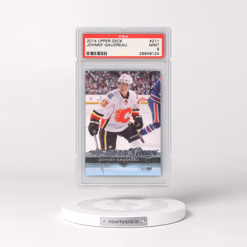 2014 Upper Deck #211 Johnny Gaudreau (PSA 9 MINT)