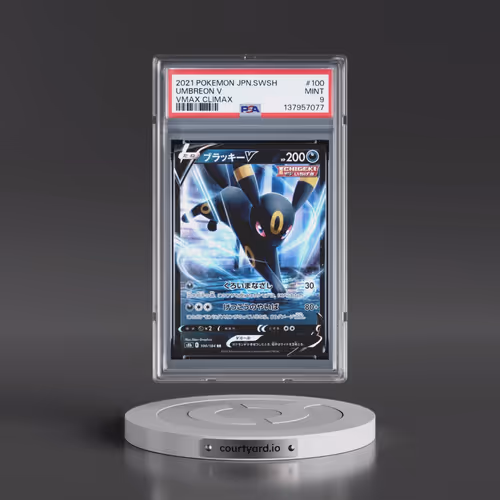 2021 Pokémon Sword & Shield Vmax Climax #100 Umbreon V - Holo (PSA 9 MINT)