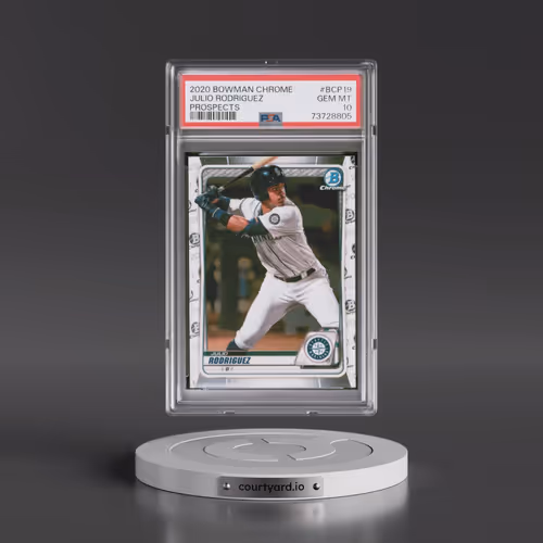2020 Bowman Chrome Prospects #BCP19 Julio Rodriguez (PSA 10 GEM MINT)