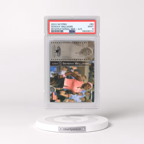 2003 Netpro International Series International Series #82 Serena Williams - All Star (PSA 9 MINT)