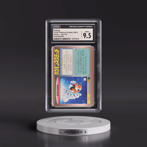 1997 Series 1 #119 Seaking - Unscratched (CGC 9.5 MINT+)