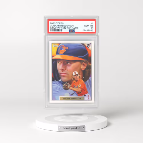 2023 Topps Game Within the Game #2 Gunnar Henderson (PSA 10 GEM MINT)