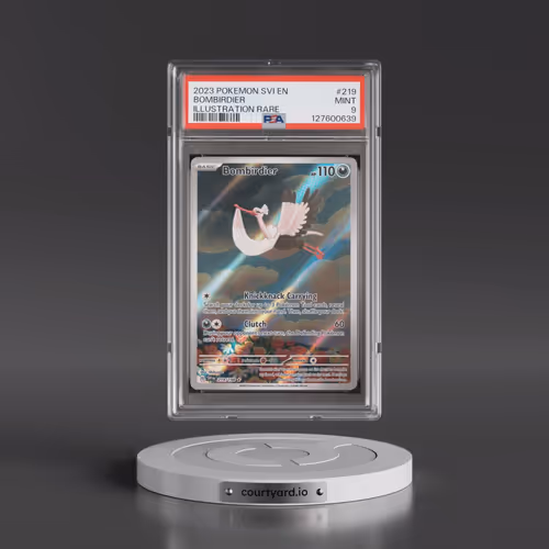2023 Pokémon Svi EN-Scarlet & Violet #219 Bombirdier - Illustration Rare (PSA 9 MINT)