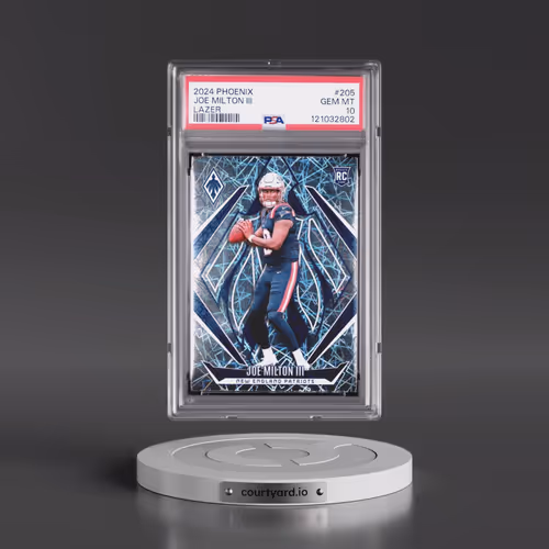2024 Panini Phoenix #205 Joe Milton III - Lazer (PSA 10 GEM MINT)