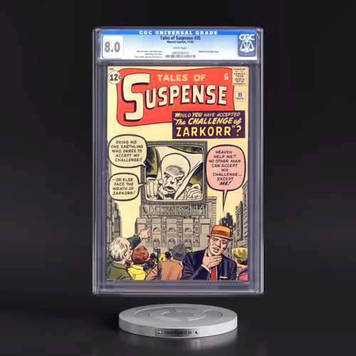 Tales of Suspense #35 CGC 8.0 White Pages (Marvel Comics, 11/62) - Universal