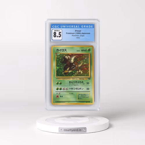 1997 Pokémon Jungle Pinsir - Holo (CGC 8.5 NM-MT+)
