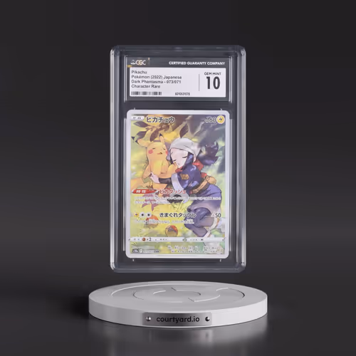 2021 Dark Phantasma #073/071 Pikachu - Character Rare Holo (CGC 10 GEM MINT)