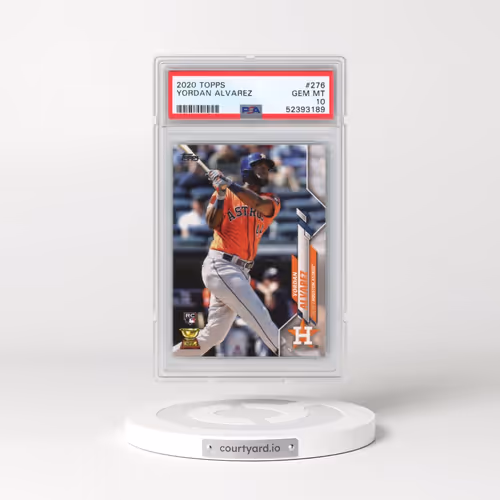 2020 Topps #276 Yordan Alvarez (PSA 10 GEM MINT)