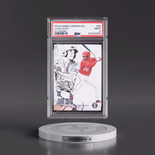 2018 Panini Chronicles Illusions #20 Juan Soto (PSA 9 MINT)
