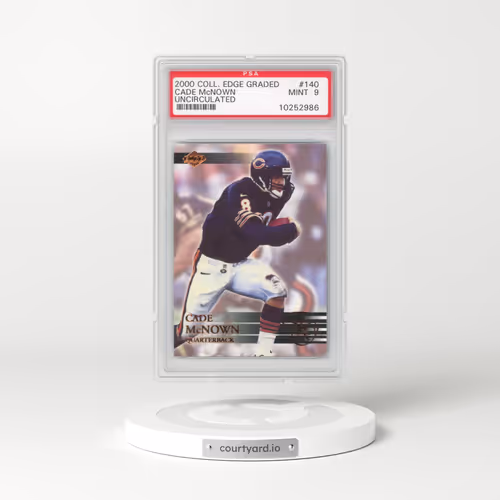2000 Collector's Edge Graded #140 Cade McNown - Uncirculated (PSA 9 MINT)