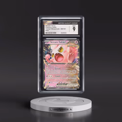 2024 Twilight Masquerade - TWM EN #094/167 Scream Tail ex - Holo (CGC 9 MINT)