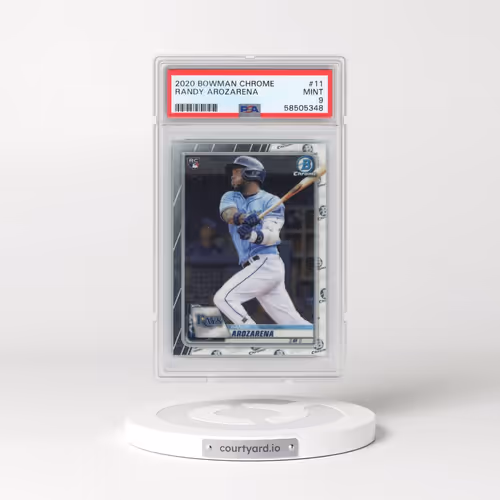 2020 Bowman Chrome #11 Randy Arozarena (PSA 9 MINT)