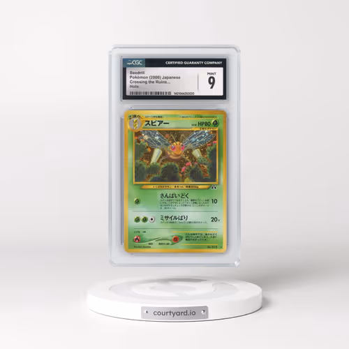 2000 Crossing the Ruins... Beedrill - Holo (CGC 9 MINT)