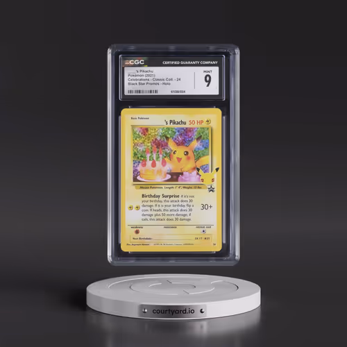2021 Celebrations - Classic Collection #24 ____'s Pikachu - Black Star Promos Holo (CGC 9 MINT)