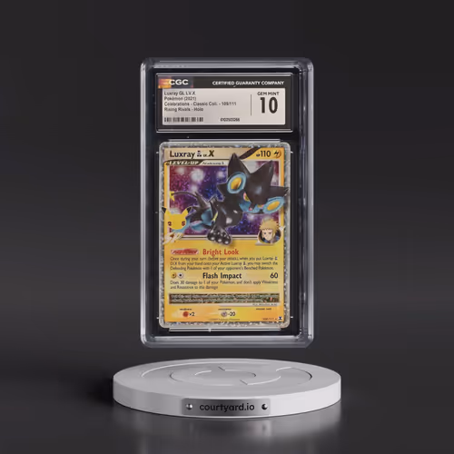 2021 Celebrations - Classic Collection #109/111 Luxray GL LV.X - Rising Rivals Holo (CGC 10 GEM MINT