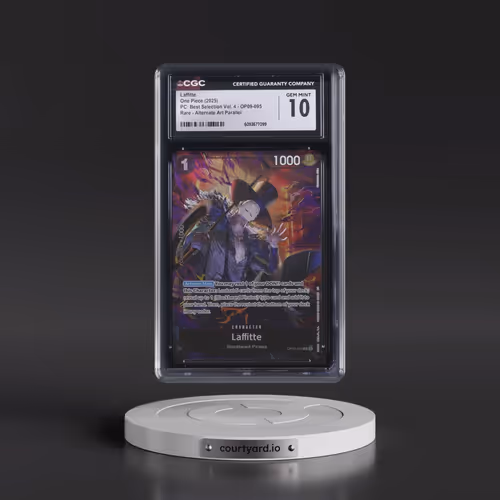 2025 Premium Collection Best Selection Vol.4 - English #OP09-095 Laffitte - (Borderless) Alt Art (CG