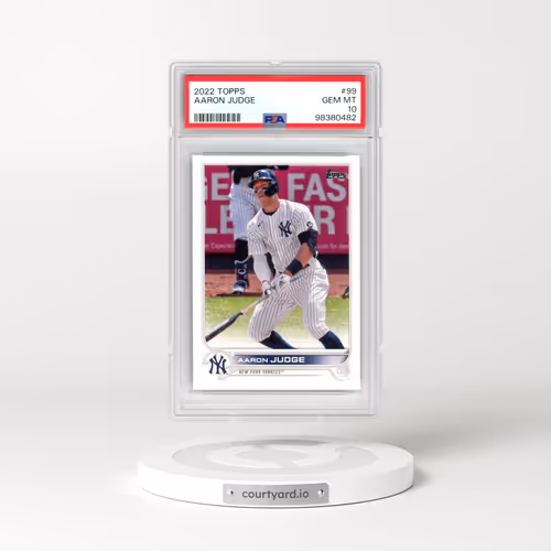 2022 Topps #99 Aaron Judge (PSA 10 GEM MINT)