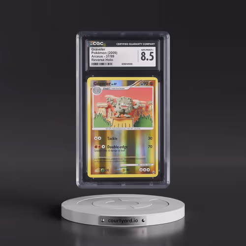 2009 Arceus #37/99 Graveler - Reverse Holo (CGC 8.5 NM-MT+)