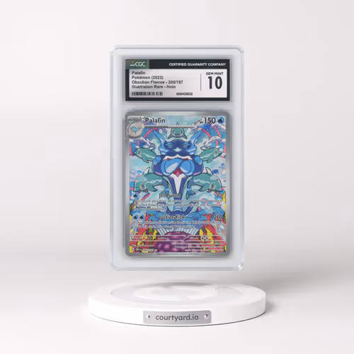 2023 Pokémon Obf EN-Obsidian Flames #200 Palafin - Illustration Rare (CGC 10 GEM MINT)
