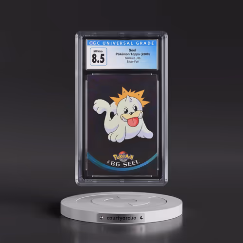 1999 Series 2 (Oval Nintendo Seal) #86 Seel - Silver Foil (CGC 8.5 NM-MT+)