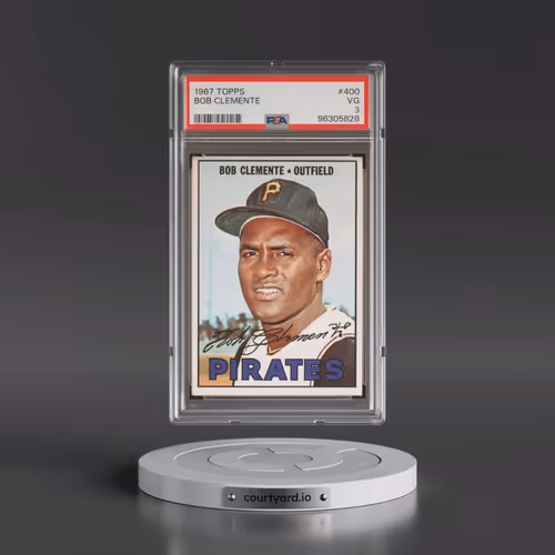 1967 Topps #400 Bob Clemente (PSA 3 VG)