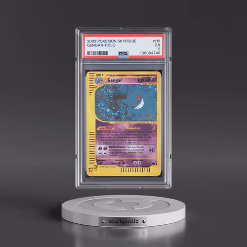 2003 Pokémon Skyridge #H9 Gengar - Holo (PSA 5 EX)
