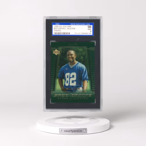 2000 Upper Deck Encore #231 Darrell Jackson (SGC 9 MINT)