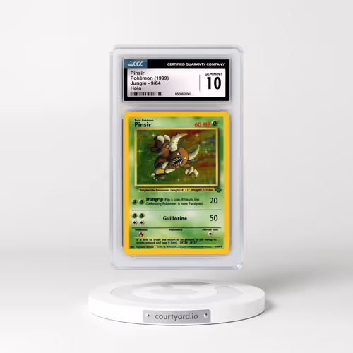1999 Jungle #9/64 Pinsir - Holo (CGC 10 GEM MINT)