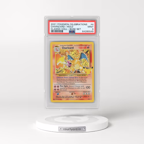 2021 Pokémon Celebrations Classic Collection #4 Charizard - Holo (PSA 9 MINT)