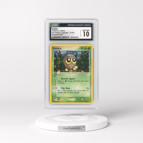 2004 EX Hidden Legends #71 Seedot - Holo (CGC 10 GEM MINT)