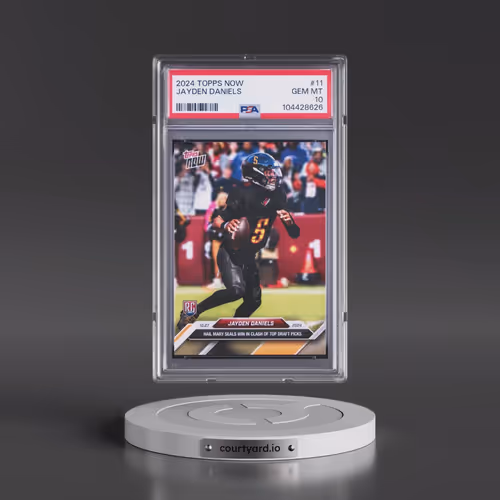 2024 Topps Now #11 Jayden Daniels (PSA 10 GEM MINT)