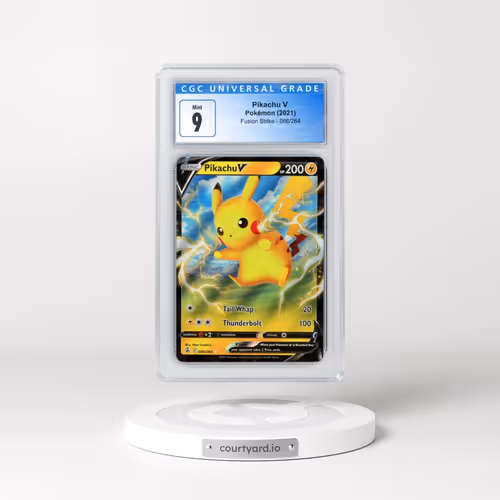 2019 Fusion Strike #086/264 Pikachu V - Holo (CGC 9 MINT)