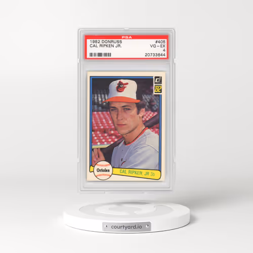 1982 Donruss #405 Cal Ripken Jr. (PSA 4 VG-EX)