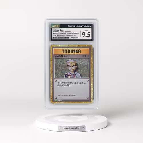 2023 Trading Card Game Classic - CLF, CLL, CLK #026/032 Professor Oak - Holo Venusaur & Lugia ex Deck - CLF (CGC 9.5 MINT+)