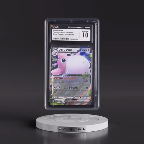2023 Shiny Treasure ex #141/190 Wigglytuff ex - Holo (CGC 10 GEM MINT)