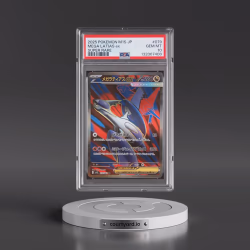 2025 Pokémon M1s-Mega Symphonia #079 Mega Latias EX - Holo Super Rare (PSA 10 GEM MINT)