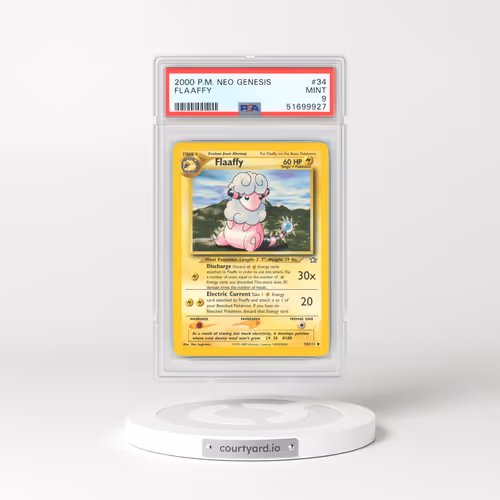 2000 Neo Genesis #34 Flaaffy (PSA 9 MINT)