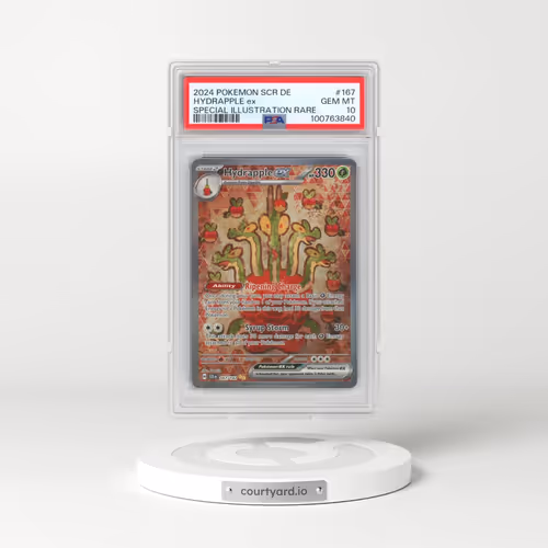 2024 Pokémon Scr de-Stellar Crown #167 Hydrapple EX - Holo Special Illustration Rare (PSA 10 GEM MINT)