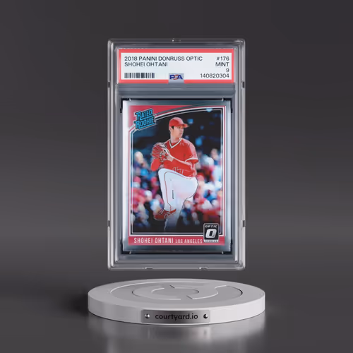 2018 Panini Donruss Optic #176 Shohei Ohtani (PSA 9 MINT)