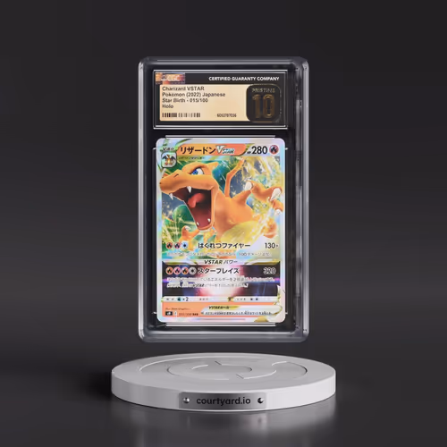 2022 Star Birth #015/100 Charizard VSTAR - Holo (CGC 10 PRISTINE)