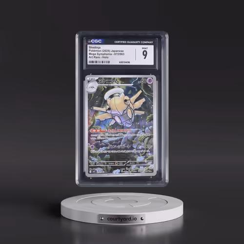 2025 Mega Symphonia - M1S #072/063 Shedinja - Art Rare Holo (CGC 9 MINT)
