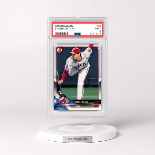 2018 Bowman #49 Shohei Ohtani (PSA 9 MINT)