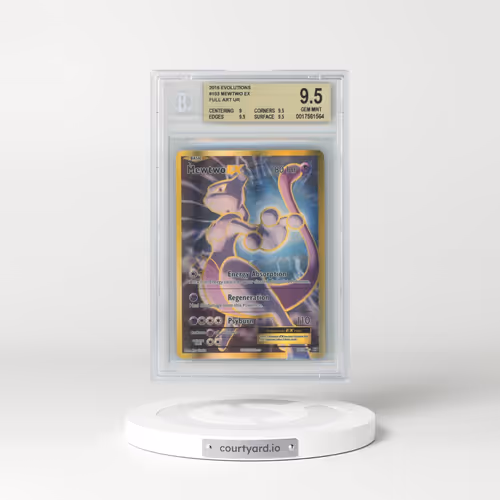 2016 Evolutions #103 Mewtwo EX - Holo (BGS 9.5 GEM MINT)